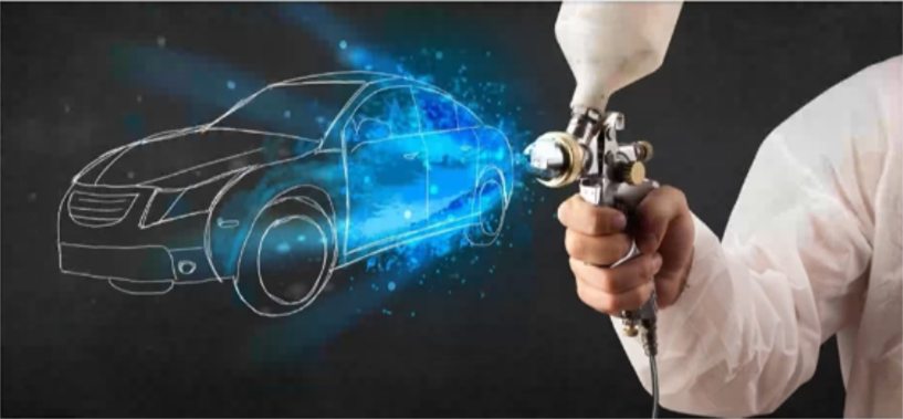 Auto paint visual from the old Valenz Autobody website